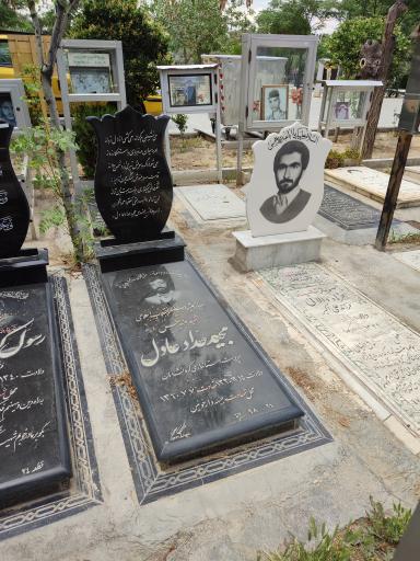 عکس مزار شهید مجید حداد عادل 