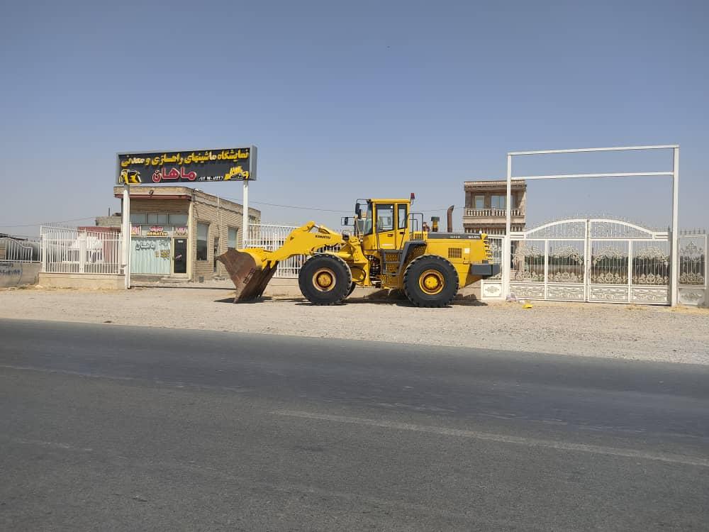 عکس نمایشگاه ماشینهای راهسازی ماهان