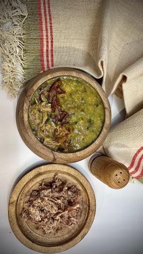 عکس آش و حلیم سنتی حاج عباس