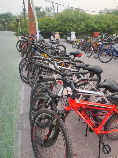 عکس ایستگاه دوچرخه هتل شایان