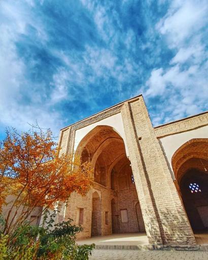 عکس مسجد تاریخی ازبک بجد