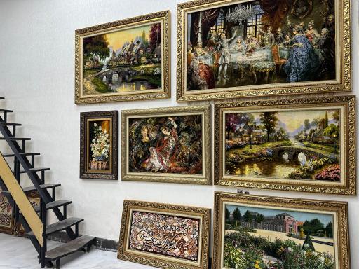 عکس تابلو فرش دست بافت هاشمی