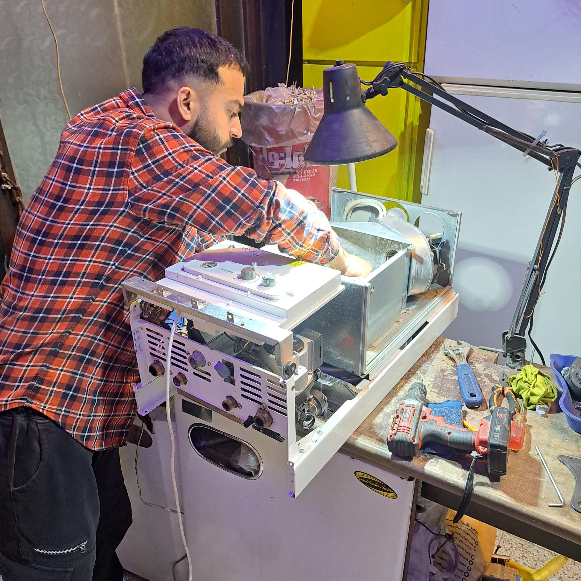 عکس تاسیسات ابتکار