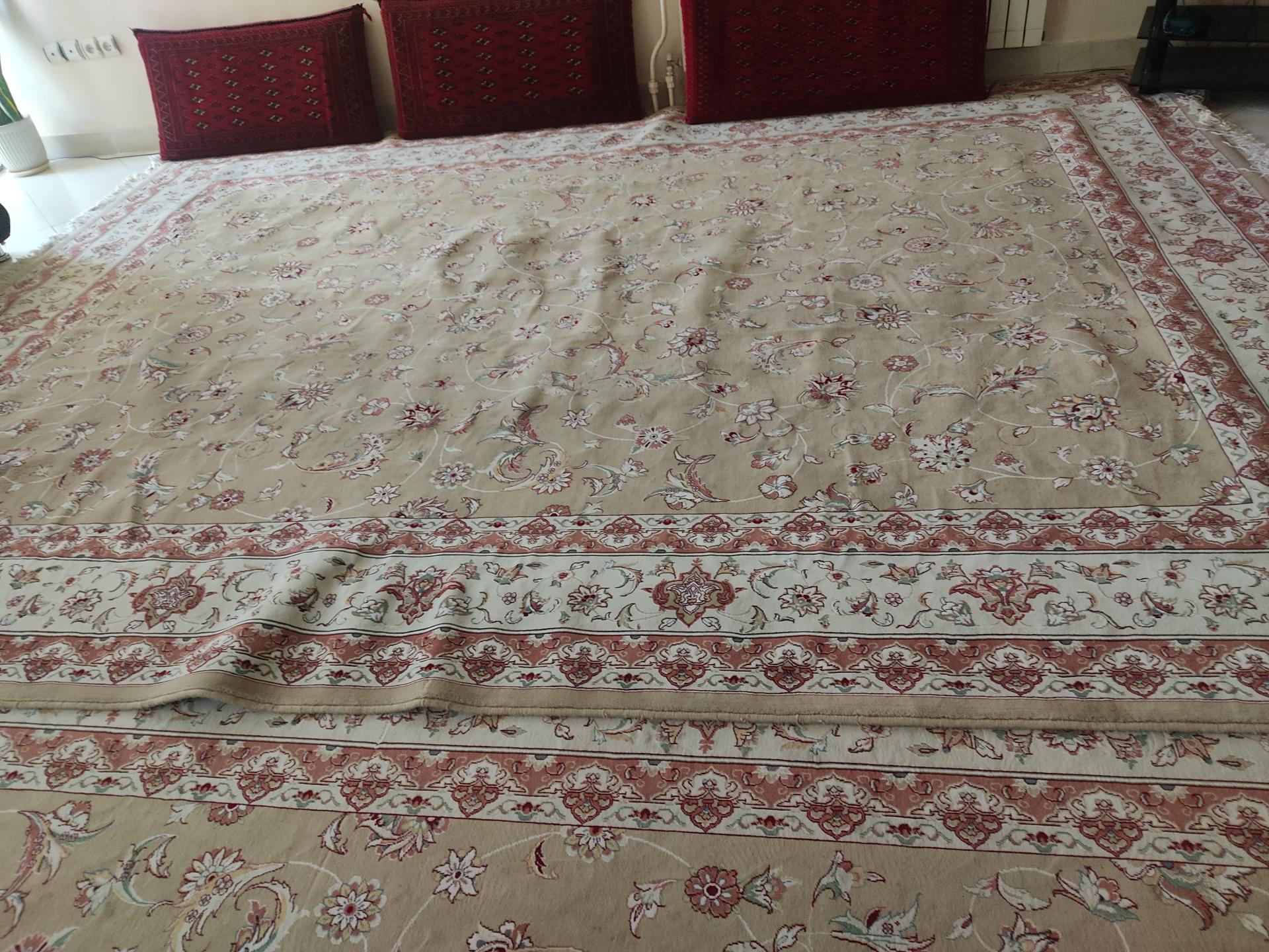 عکس قالیشویی گل افشان