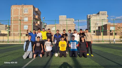 عکس استادیوم چمن مصنوعی برزگر