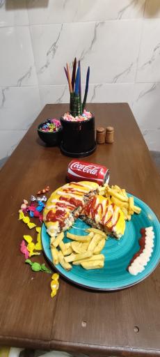 عکس فست فود هات کیک 1001