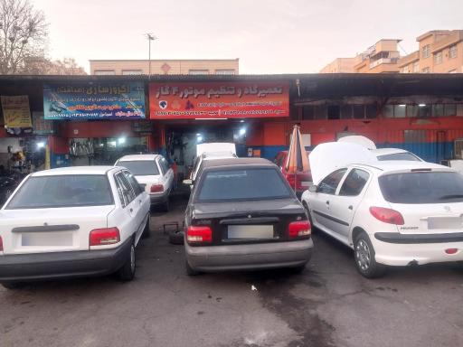 عکس تنظیم موتور ۴ گاز  معاینه فنی