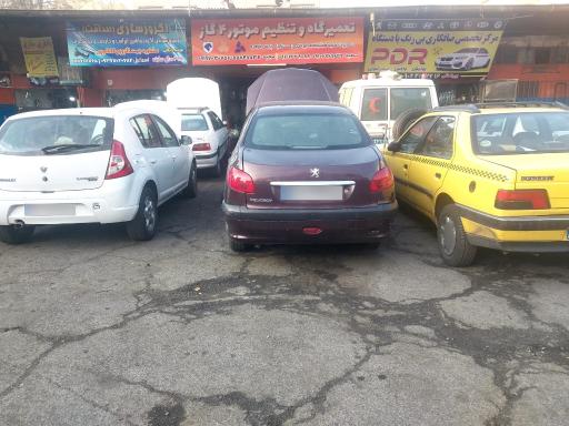 عکس تنظیم موتور ۴ گاز  معاینه فنی