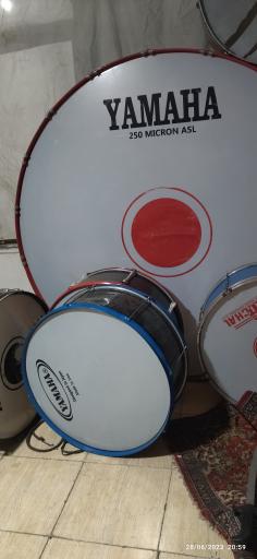 عکس لوازم طبل و دهل فروشی