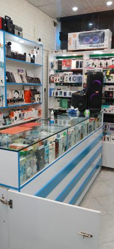 عکس موبایل آبی