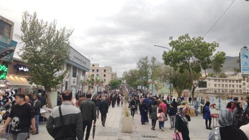 عکس پیاده راه فردوسی