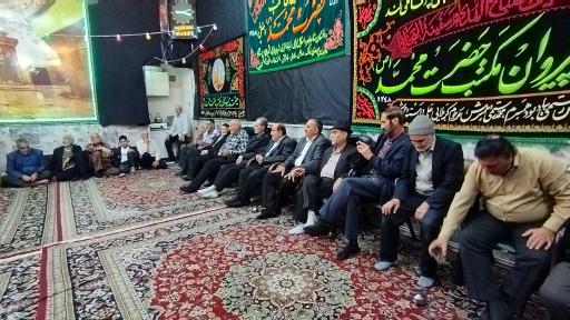 عکس حسینیه پیروان مکتب حضرت محمدص