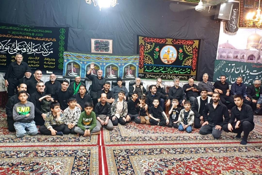 عکس حسینیه پیروان مکتب حضرت محمدص