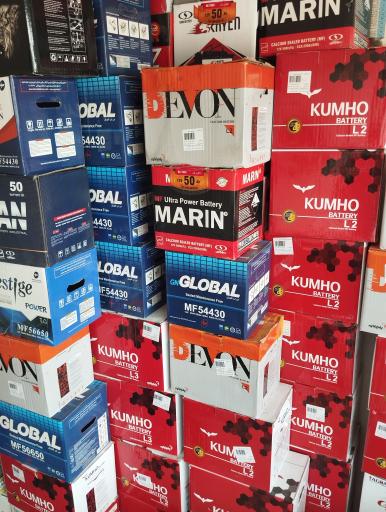 عکس باطری اتومبیل سعادت