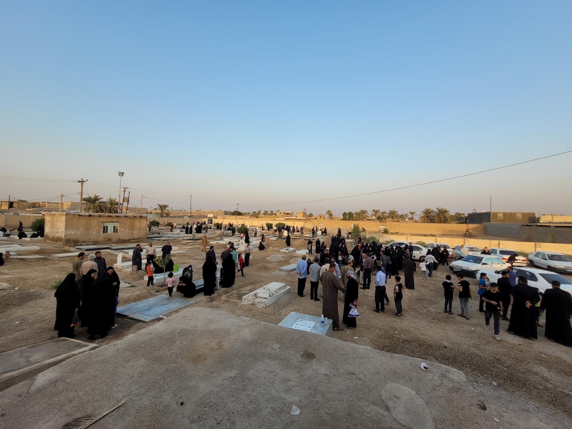 عکس آرامستان الزهرا