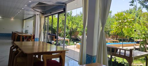 عکس باغ تالار و رستوران مرغ طلایی