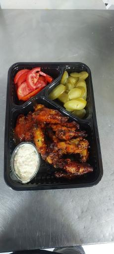 عکس فست‌فود گوشت آتیشی