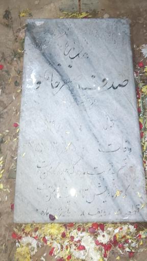 عکس مزار صدف صفرخانلو