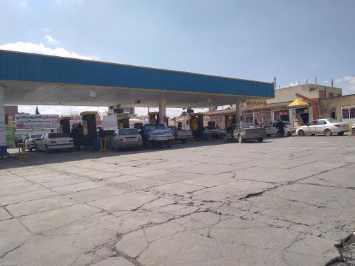 عکس پمپ بنزین و گاز cng برادران انجم شعاع