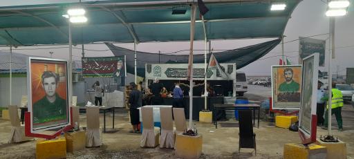 عکس موکب بیت النور حضرت زهرا.س. شهرستان دیر