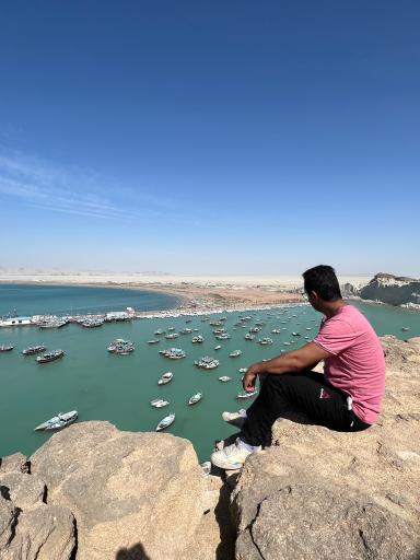 عکس اسکله و بازار ماهی فروشان بریس