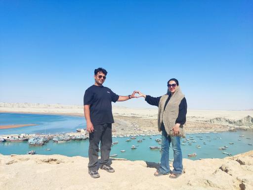 عکس اسکله و بازار ماهی فروشان بریس