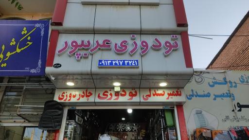 عکس تودوزی عربپور (تزیینات ماشین)