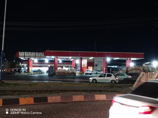 عکس پمپ بنزین دیزل آباد