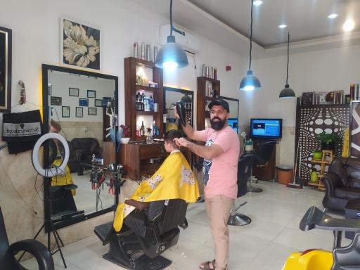 عکس آرایشگاه پسر ایرونی