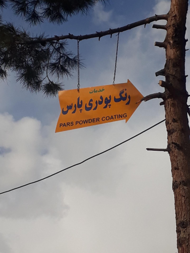 رنگ پودری پارس