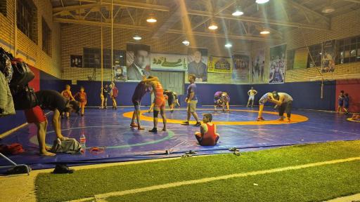 عکس خانه کشتی شهید فتح الله بابامیر