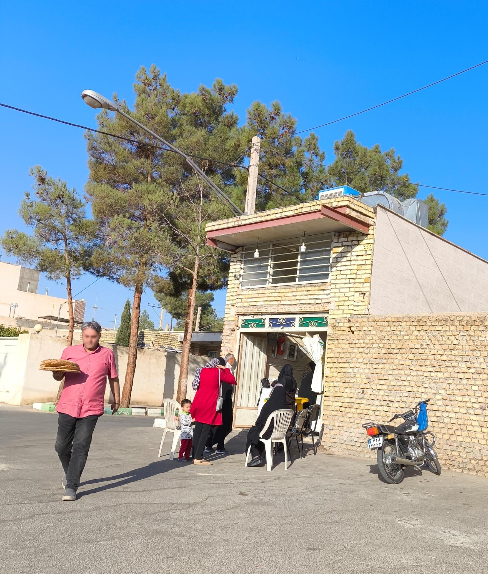 عکس نانوایی نان خانگی