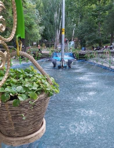 عکس حوض بزرگ پارک سرچشمه