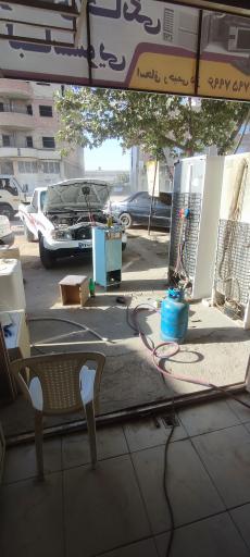 عکس کولر‌ اتومبیل‌ اسحاق رحیمی داز