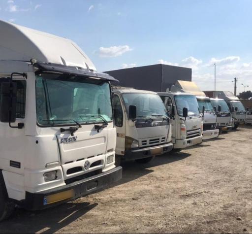 عکس نمایشگاه کامیون حسین آبادی