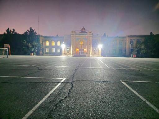 عکس ساختمان اصلی دبیرستان ماندگار البرز