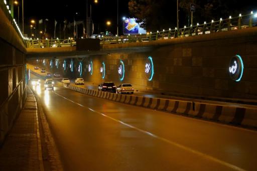 عکس تقاطع غیر همسطح پیامبر اعظم