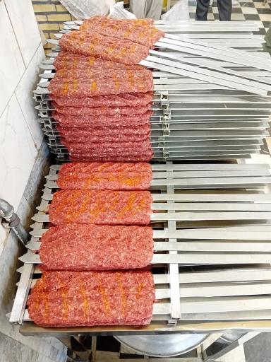 عکس کباب سه سیخ اسمعلی سنقری