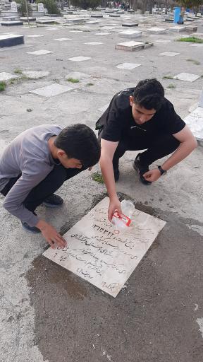 عکس مزار سید ابوطالب هاشمی رکاوندی