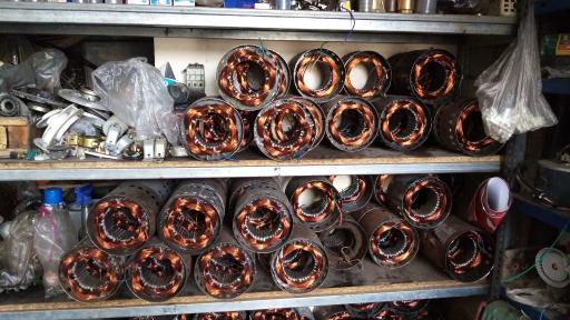 عکس سیم پیچی انواع الکتروموتور امیر 