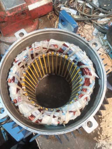 عکس سیم پیچی انواع الکتروموتور امیر 