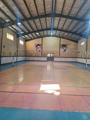 عکس سالن والیبال ربانی