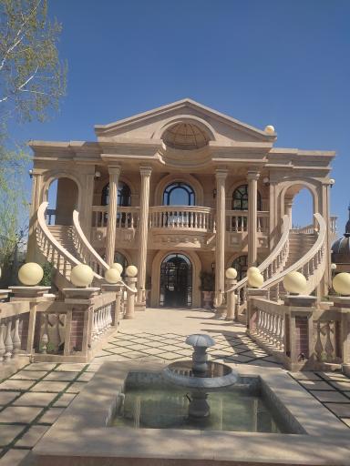 عکس باغ و عمارت عروسی بهرامی