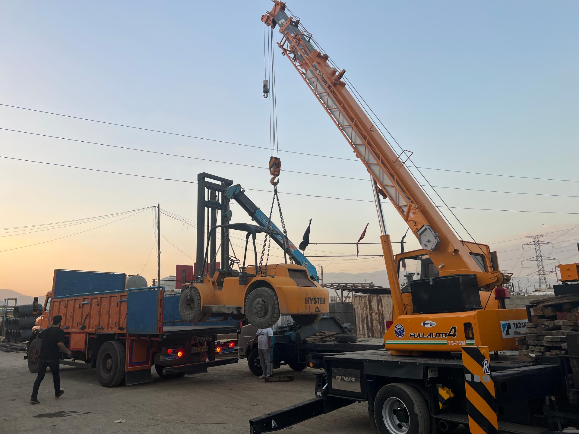 عکس جرثقیل احسان