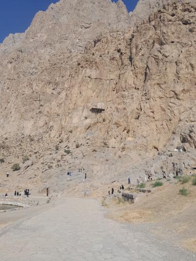 عکس سنگ نوشته بیستون