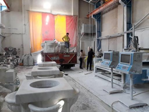عکس کارخانه سنگ برادران رفاهی