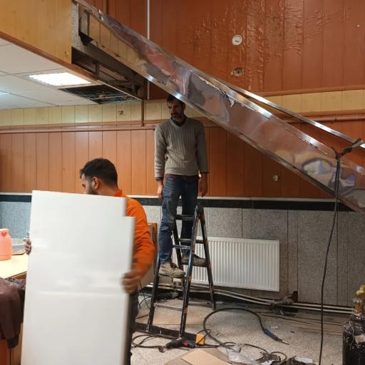 عکس جوشکاری و نرده استیل کریمی وخاتمی