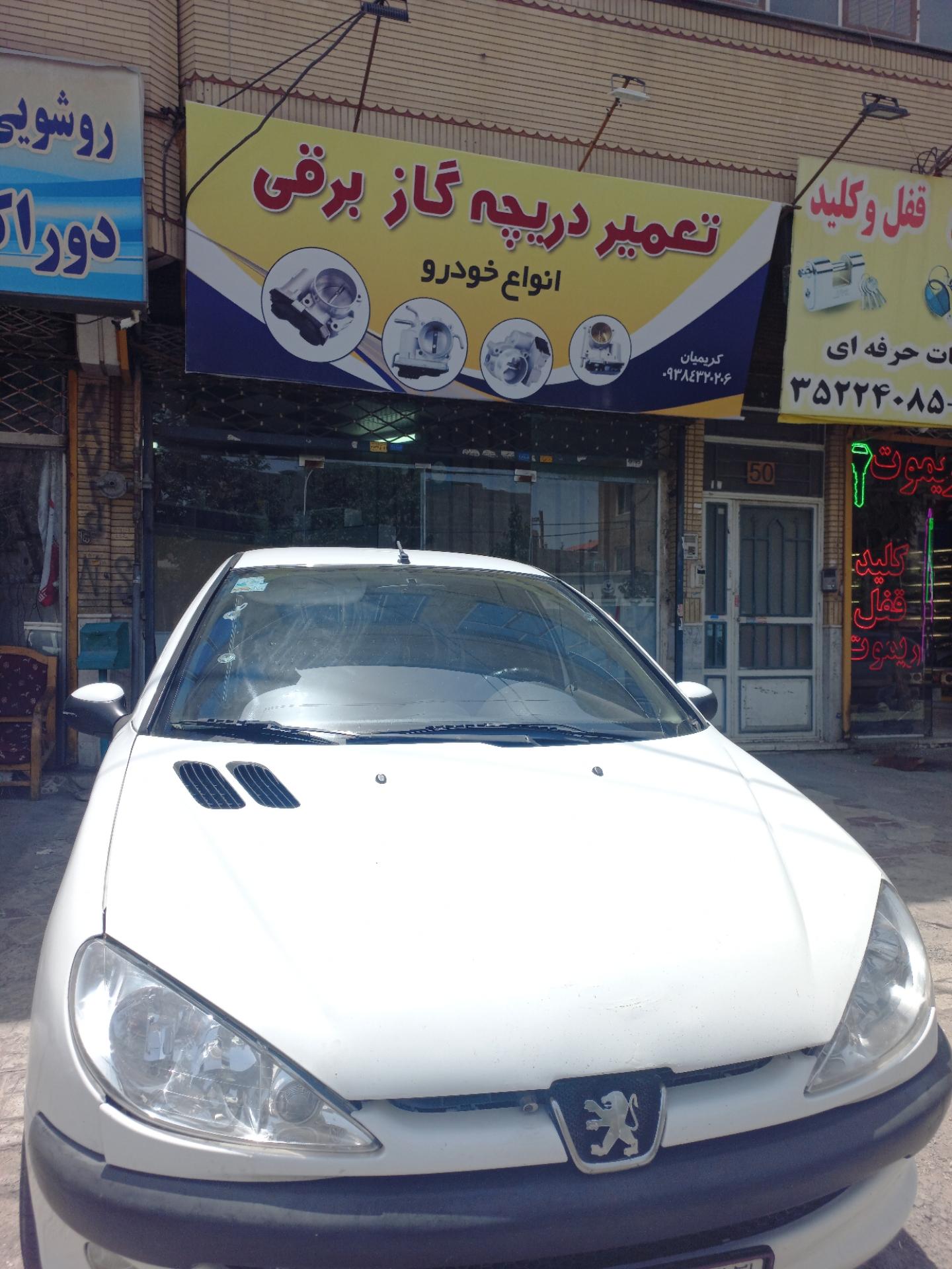 عکس تعمیر دریچه گاز برقی کریمیان