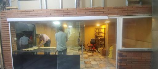 عکس نانوایی سنگک