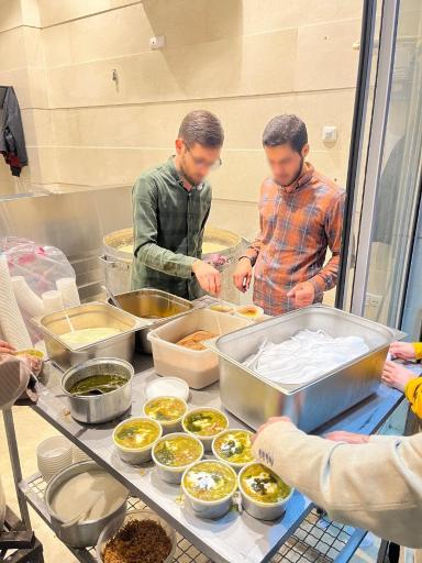 عکس آش و حلیم عبدی 